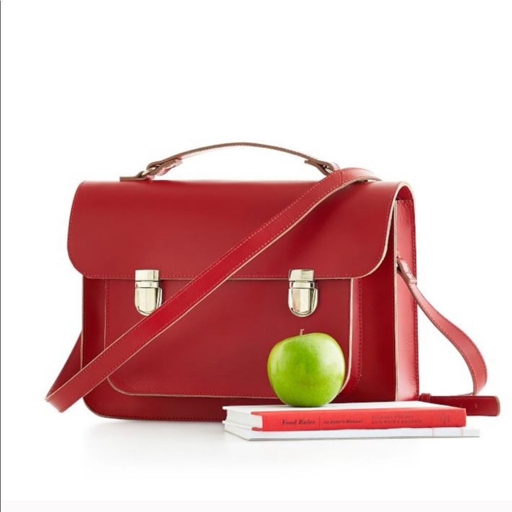 Mark and Graham Red Academy Satchel